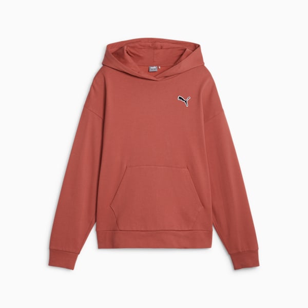Puma hoodie womens pink top