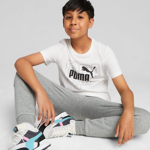 Playera para adolescentes GRAPHICS, PUMA White, extralarge