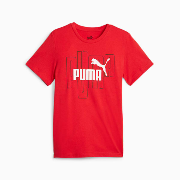 PUMA No. 1 Logo Big Kids Tee PUMA