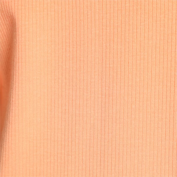Women's Knitted Maxi Dress, Orange Peach, extralarge-IND