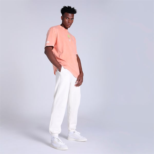 PUMAx1DER Men's Relaxed Fit T-Shirt, Orange Peach, extralarge-IND