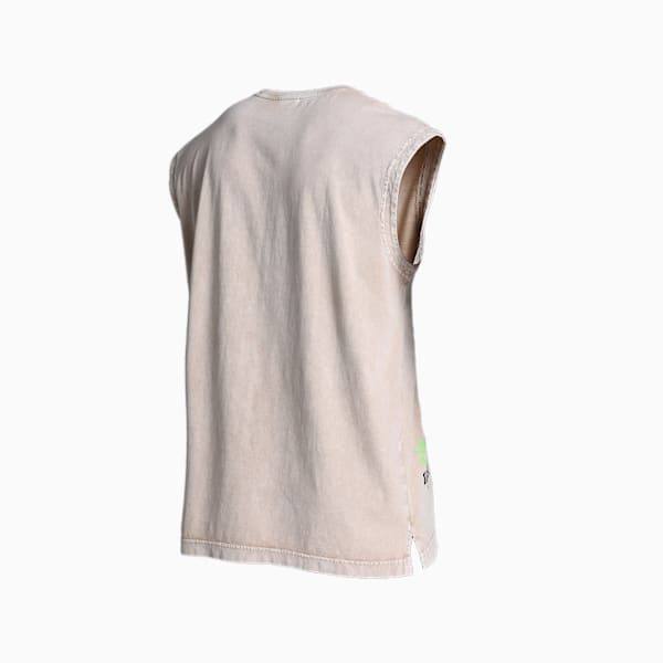 PUMAx1DER Men's Relaxed Fit Tank Top, Pristine, extralarge-IND