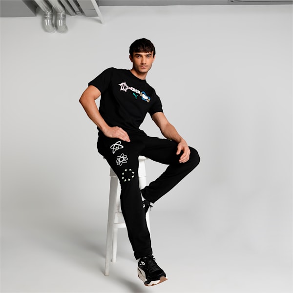 Puma black jeans top