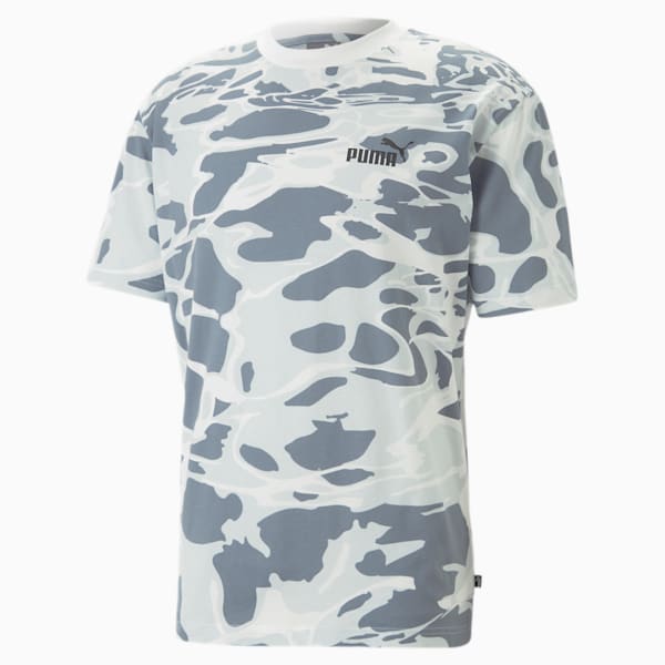 Camiseta estampada Summer Splash para hombre, PUMA Black, extralarge