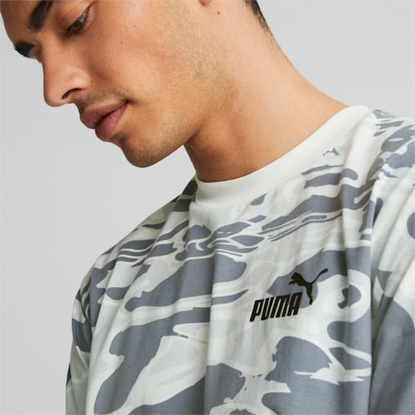 Camiseta estampada Summer Splash para hombre, PUMA Black, extralarge