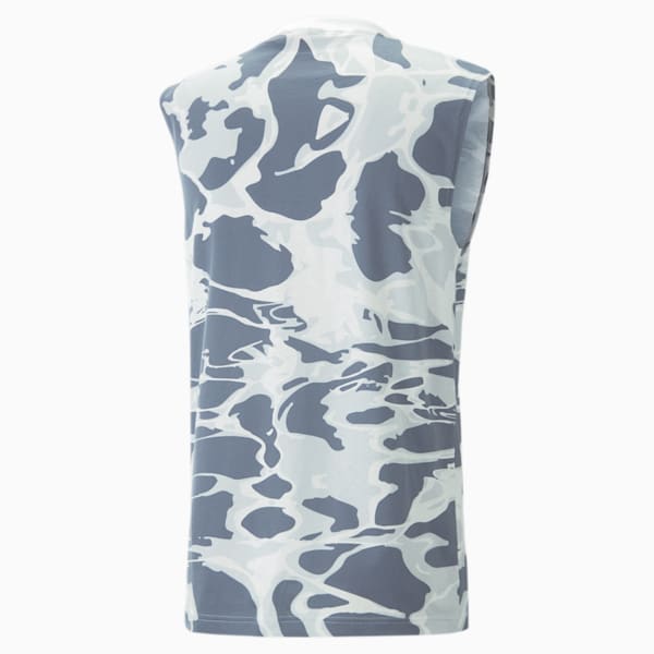 Camiseta sin mangas Summer Splash para hombre, PUMA Black, extralarge