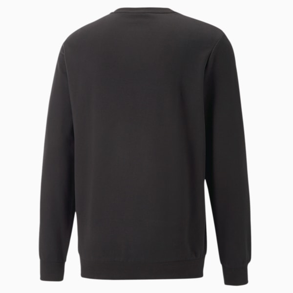 Men's black cheap crew neck sweatshirt