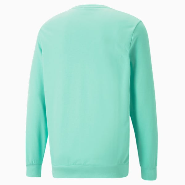 Summer Splash Crew Neck Men's Sweatshirt, Mint, extralarge