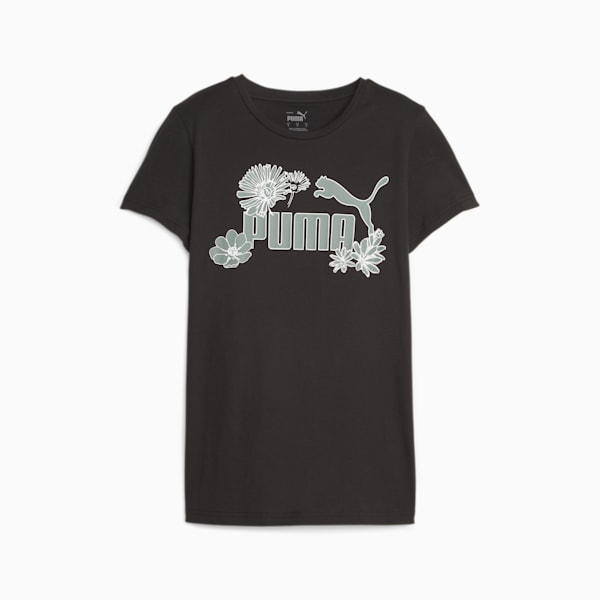 Graphic Women's T-shirt, PUMA Black, extralarge-IND