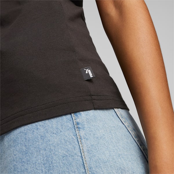ESS Graphic Women's T-shirt, PUMA Black, extralarge-IND