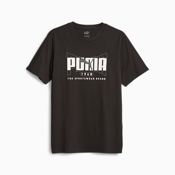 GRAPHICS Men's Tee, PUMA Black, extralarge-GBR