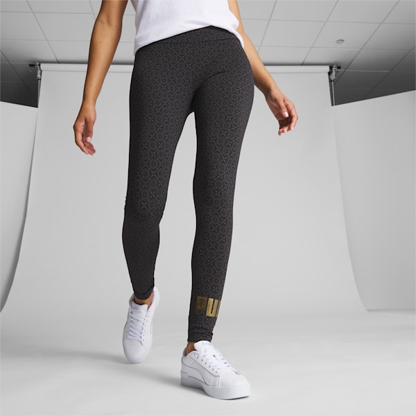 Puma EVERSCULPT SHINE - Leggings - black 