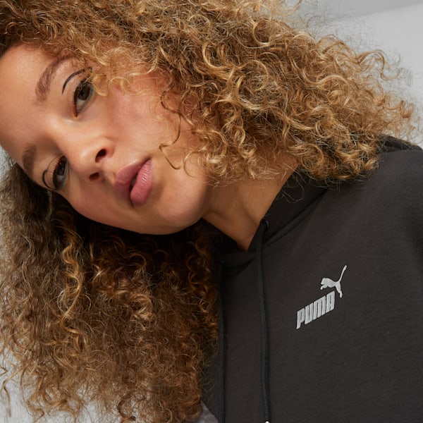 Sudadera con capucha para mujer PUMA POWER Marbleised, PUMA Black, extralarge