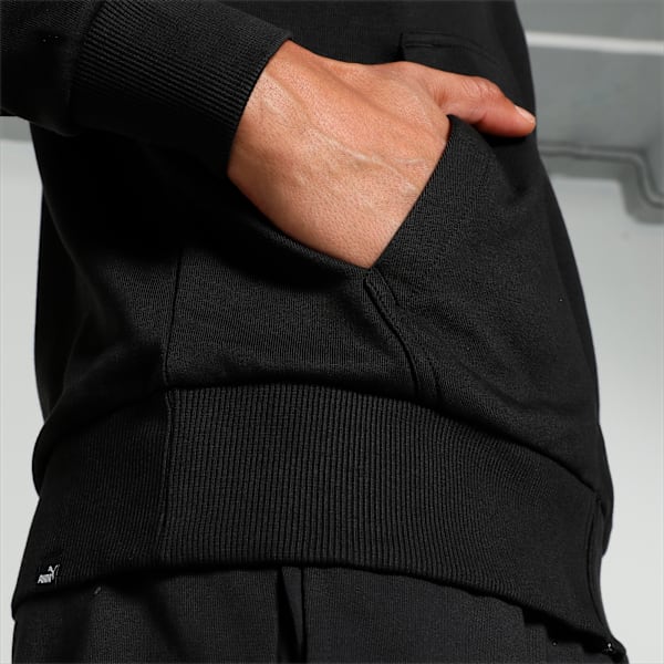 Contrast Men's Track Jacket, Puma Black, extralarge-IND