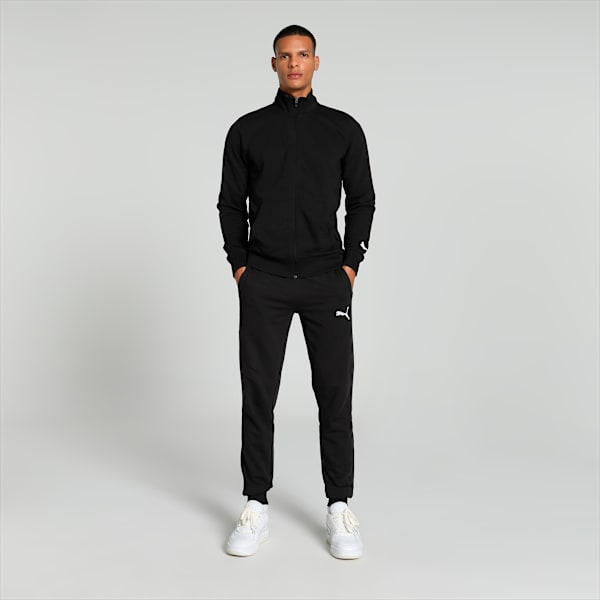 Contrast Men's Track Jacket, Puma Black, extralarge-IND