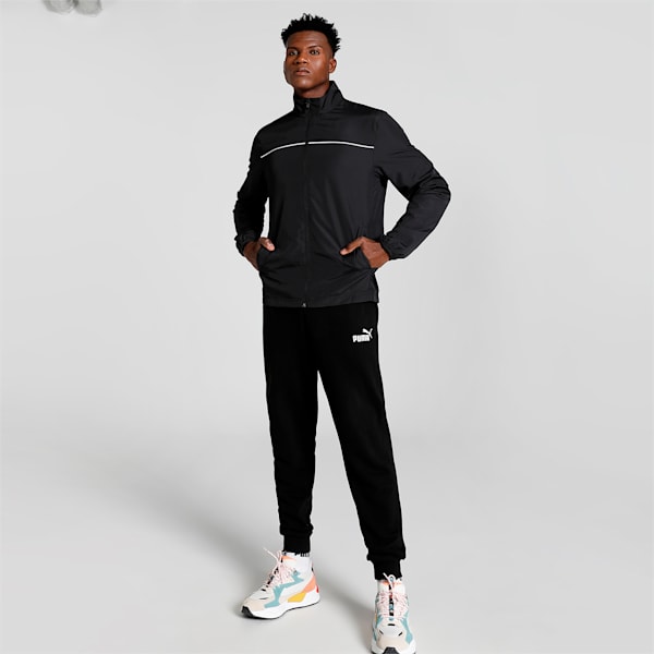 Men s Regular Fit Woven Track Jacket PUMA