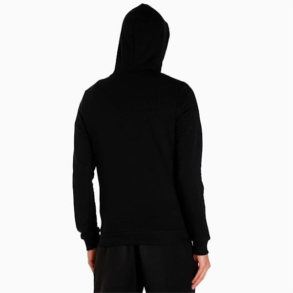 Knitted Gingham Logo Men's Slim Fit Jacket, Puma Black, extralarge-IND
