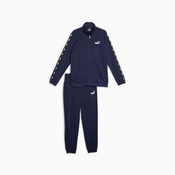 Men's Tape Tracksuit, PUMA Navy, extralarge-IND