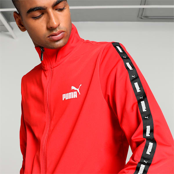 Men's Tape Tracksuit, For All Time Red, extralarge-IND