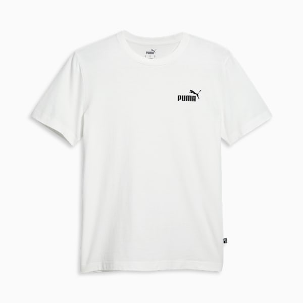 Camiseta para hombre Essentials Logo No. 1, PUMA White, extralarge