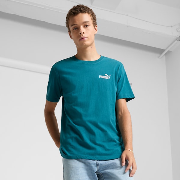 Essentials No. 1 Logo Men's Tee, Cold Green, extralarge