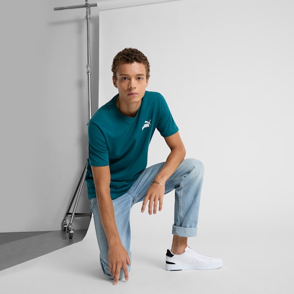 Essentials No. 1 Logo Men's Tee, Cold Green, extralarge