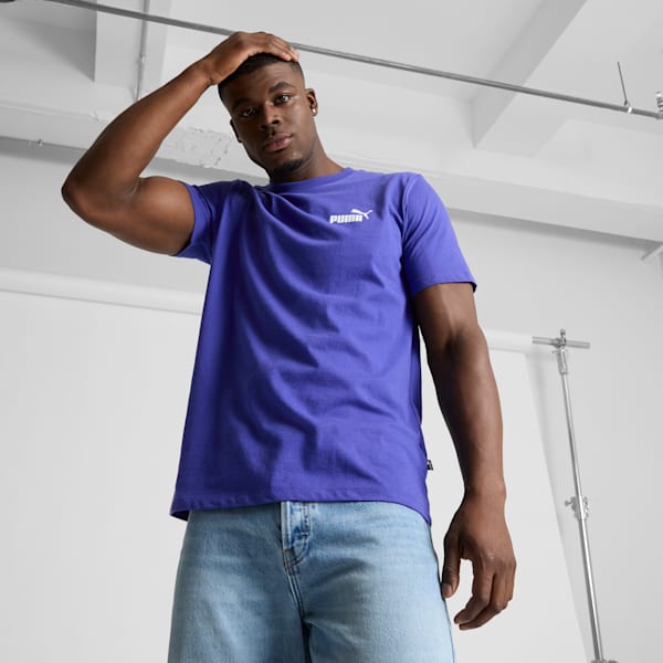 Essentials No. 1 Logo Men's Tee, Lapis Lazuli, extralarge
