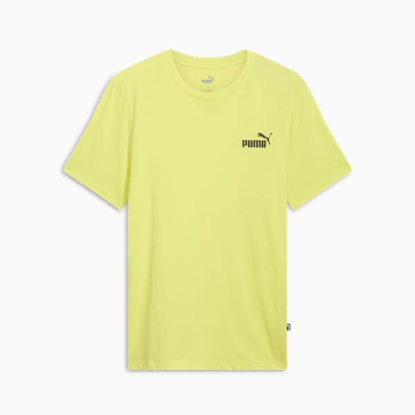 Essentials No. 1 Logo Men's Tee, Lime Sheen, extralarge