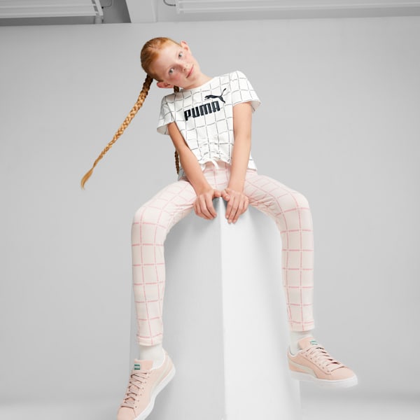 Playera para adolescentes PUMA x SPONGEBOB SQUAREPANTS, PUMA White, extralarge
