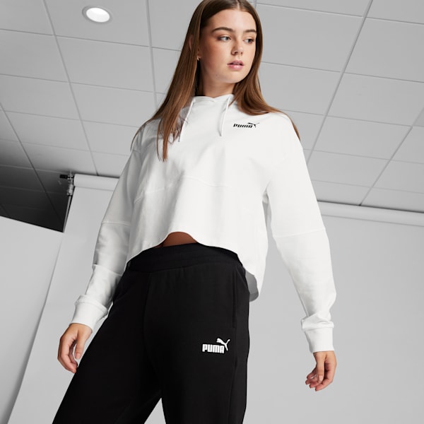 Women's Summer Hoodie, PUMA White, extralarge