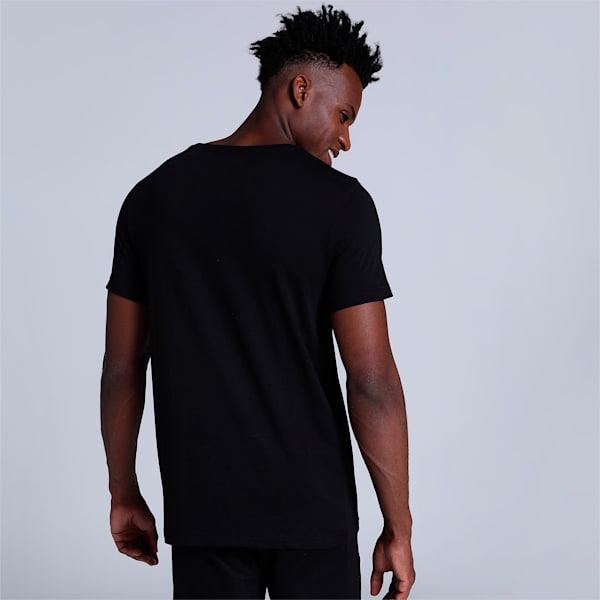 one8 Gold Foil Men's Slim Fit T-Shirt, PUMA Black, extralarge-IND