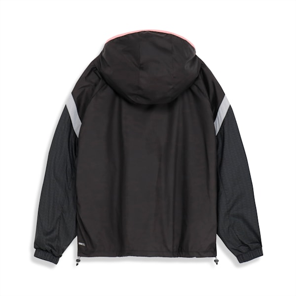 ウィメンズ PUMA MOTION ハーフジップ AOP フーディ, PUMA Black, extralarge-JPN