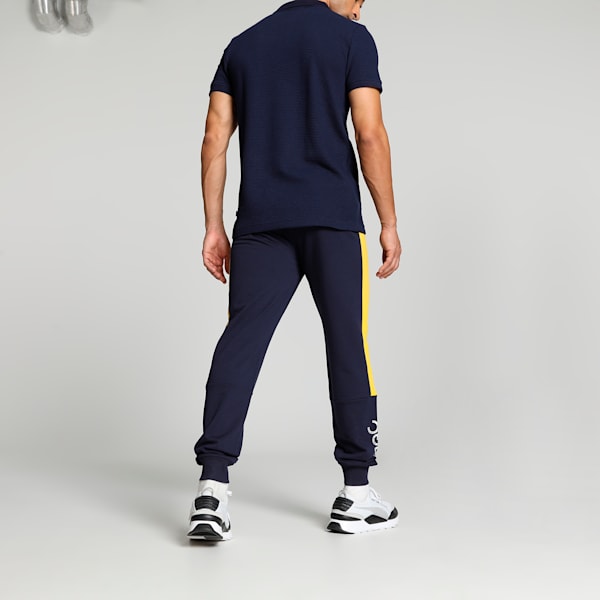 PUMA x one8 Men's Colorblock Pants, PUMA Navy, extralarge-IND