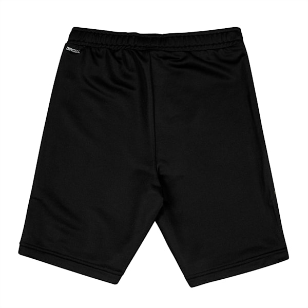 Cricket Solid Youth Shorts, Puma Black-Yellow Alert, extralarge-IND