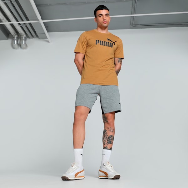 Logo Men's Regular Fit T-Shirt, Desert Tan, extralarge-IND