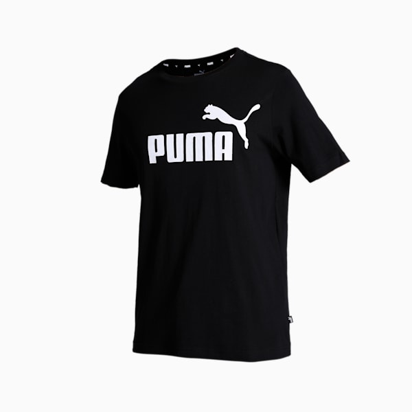 ESS Logo  Regular Fit Mens T-Shirt, Puma Black, extralarge-IND