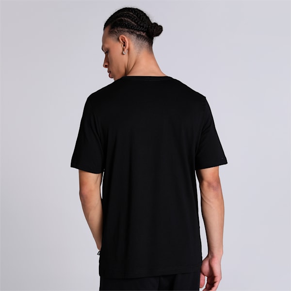 ESS Logo  Regular Fit Mens T-Shirt, Puma Black, extralarge-IND