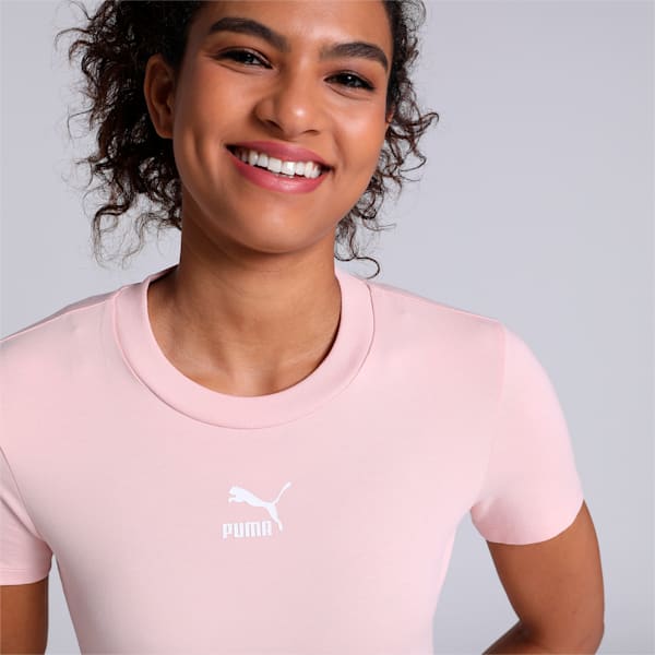 Classics Slim Fit Women's T-Shirt, Rose Dust, extralarge-IND