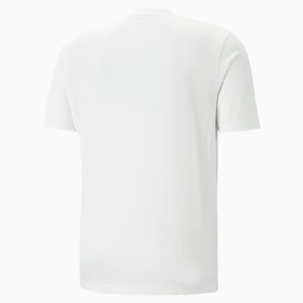 LOGO POWER Men's Regular Fit T-Shirt, PUMA White, extralarge-IND