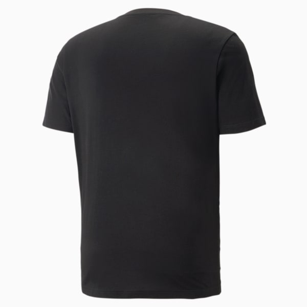 ESS+ LOGO POWER Men's Regular Fit T-Shirt, PUMA Black-Warm earth, extralarge-IND