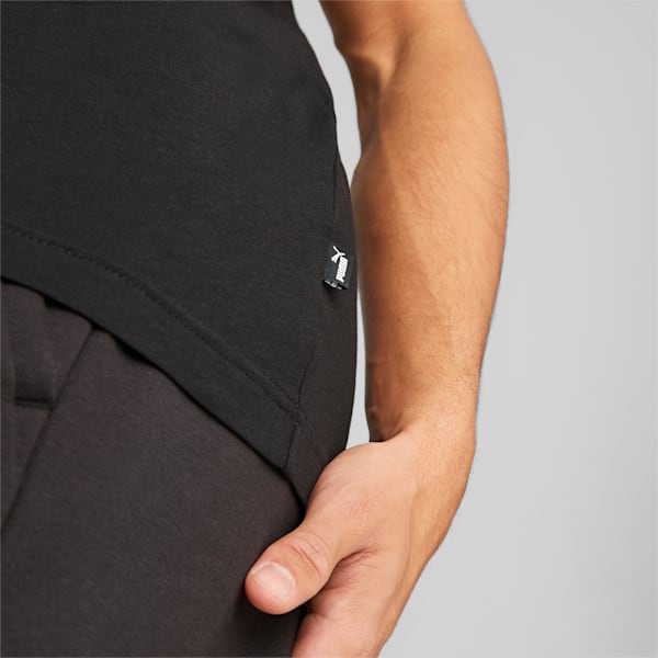 ESS+ LOGO POWER Men's Regular Fit T-Shirt, PUMA Black-Warm earth, extralarge-IND