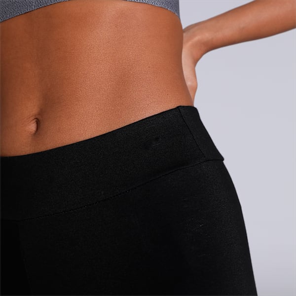 Logo Skinny Fit Women's Leggings, Puma Black, extralarge-IND