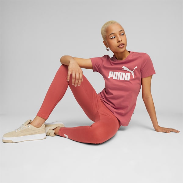 ESS Logo Regular Fit Womens T-Shirt, Astro Red, extralarge-IND
