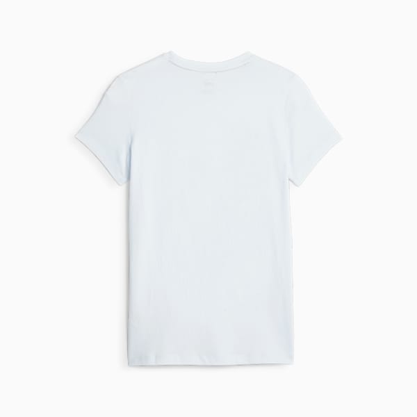 Logo Regular Fit Womens T-Shirt, Icy Blue, extralarge-IND
