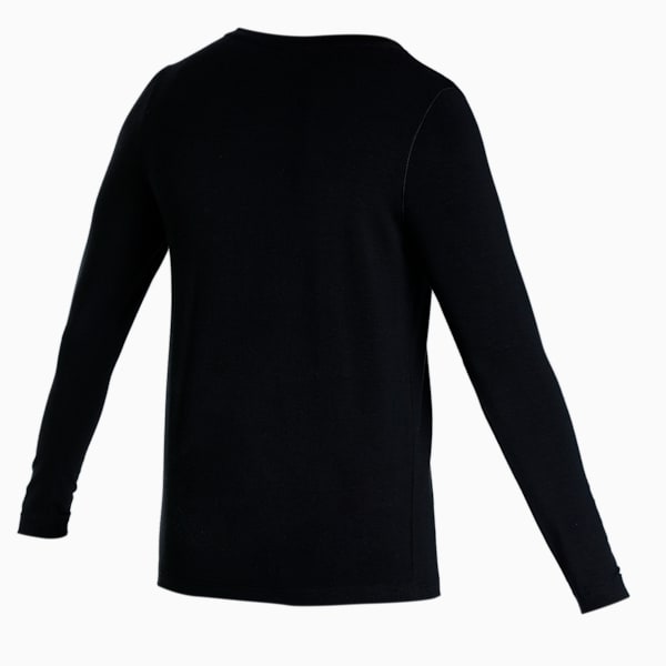 Men's Long Sleeve Thermal Top&nbsp;, Puma Black, extralarge-IND