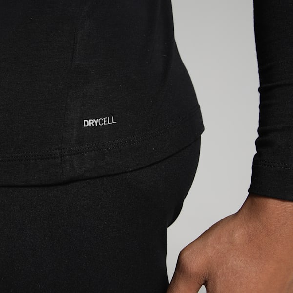Men's Long Sleeve Thermal Top, Puma Black, extralarge-IND