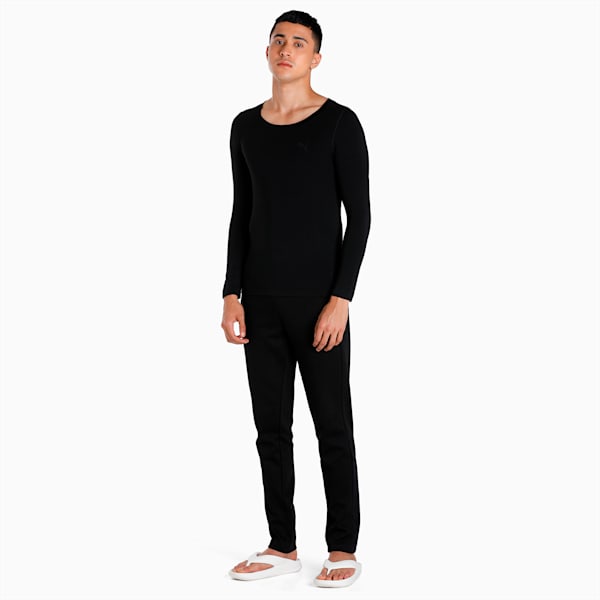 Men's Long Sleeve Thermal Top&nbsp;, Puma Black, extralarge-IND