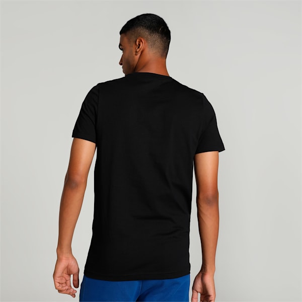 PUMA x one8 Graphic Men's T-shirt, PUMA Black, extralarge-IND