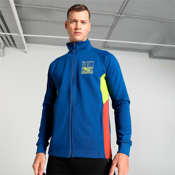 Puma one8 black jacket best sale