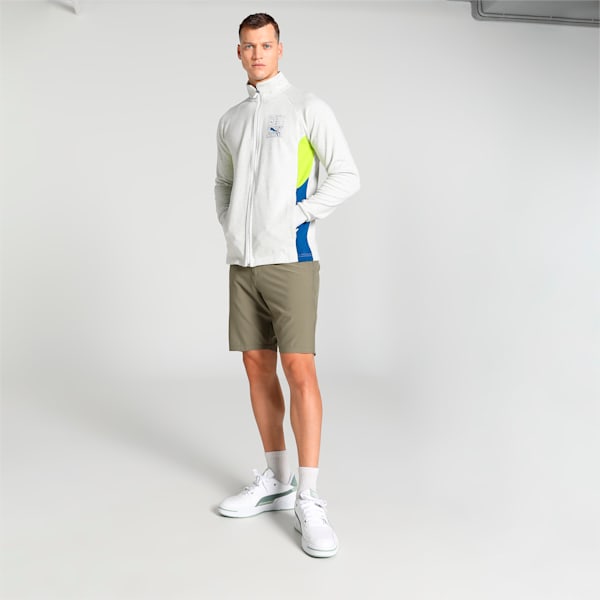 PUMA x one8 Men's Elevated Jacket, PUMA White Heather, extralarge-IND